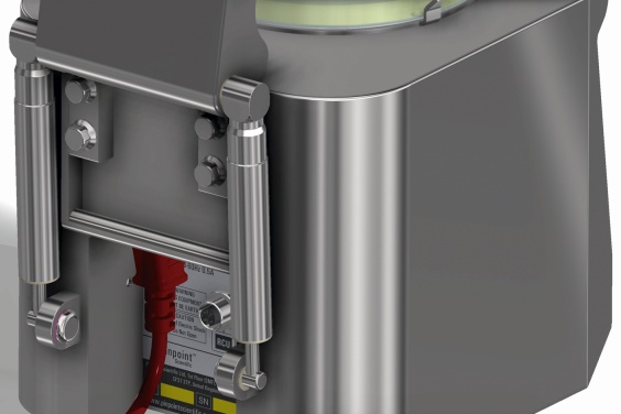 The construction is made of 316L Stainless Steel with the hydraulic dampers for easy opening and closing of the lid covered by matching sleeves